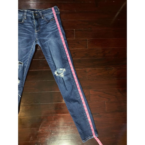 Vintage Skinny Blue Jeans Jeggings Women Size 4L - Picture 5 of 6